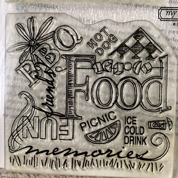 Summertime stamp set - Picture 5 of 7